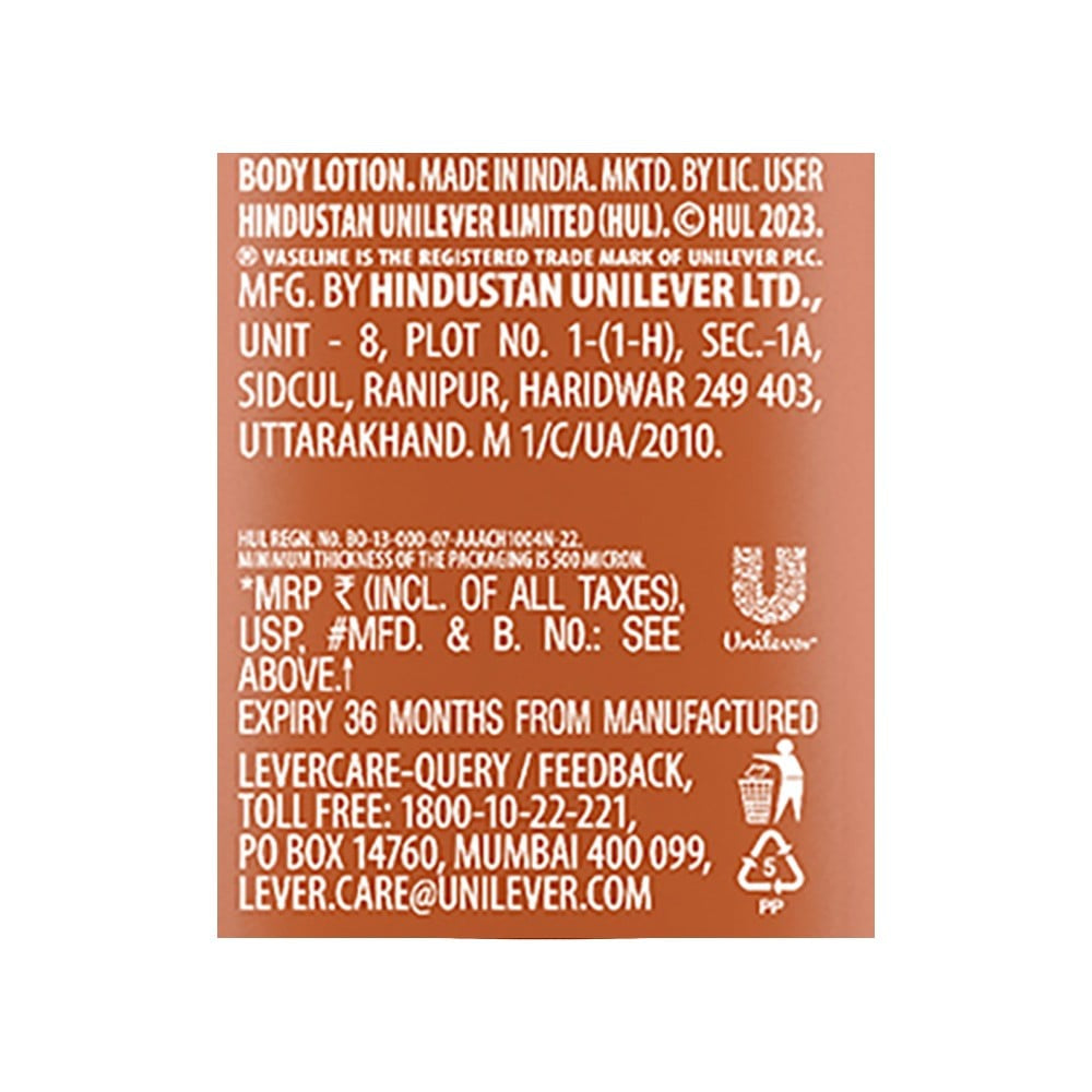 Vaseline Intensive Care Cocoa Glow Body Lotion : 400 ml