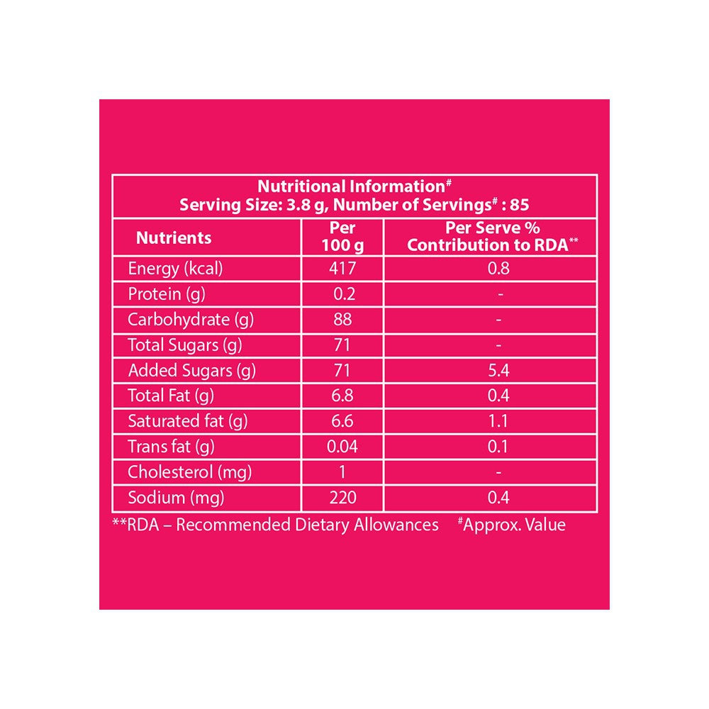 Alpenliebe Gold Cream Strawberry Toffee Pack (90 Pieces) : 342 g