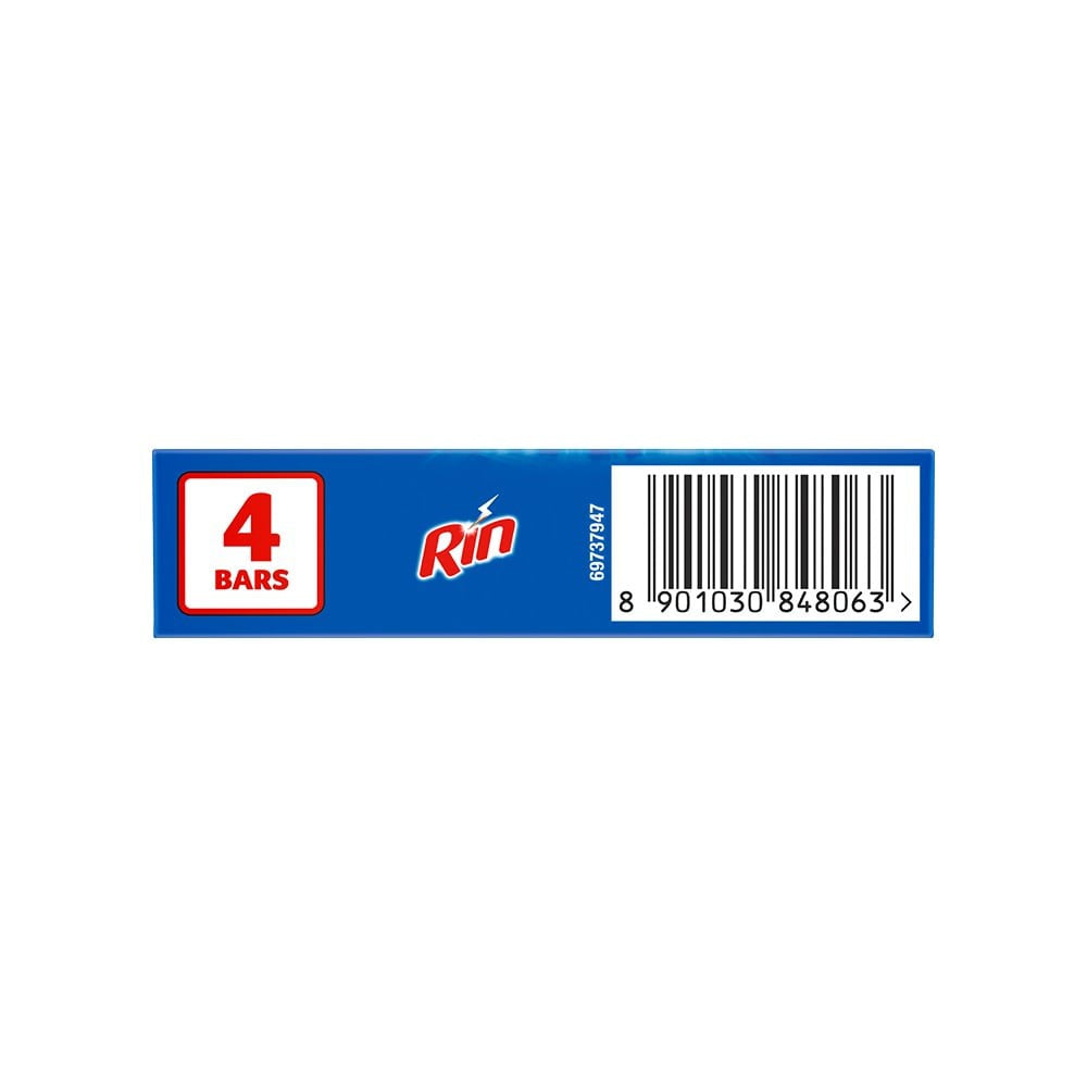 Rin Detergent Bar : 4 x 250 g