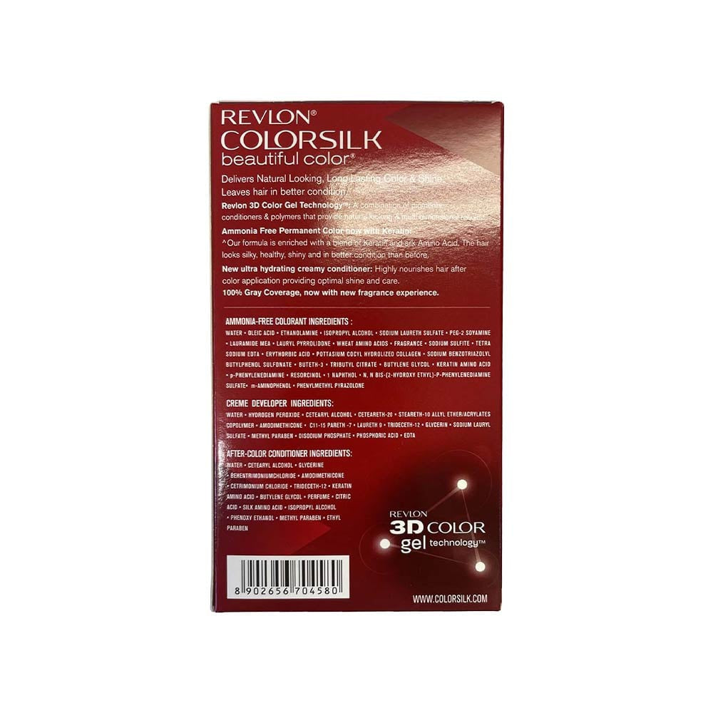 Revlon Colorsilk Hair Colour with Keratin (Dark Brown) : 1 pack