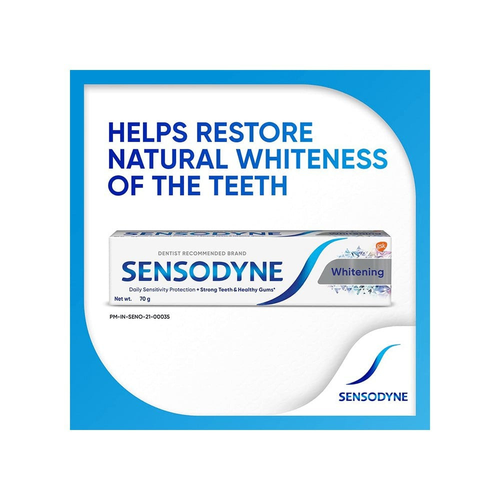 Sensodyne Whitening Sensitive Toothpaste : 70 g