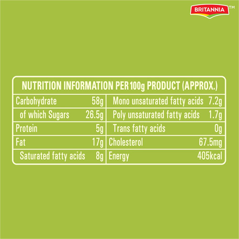 Britannia Pineapple Plunge Slice Cake : 50 g