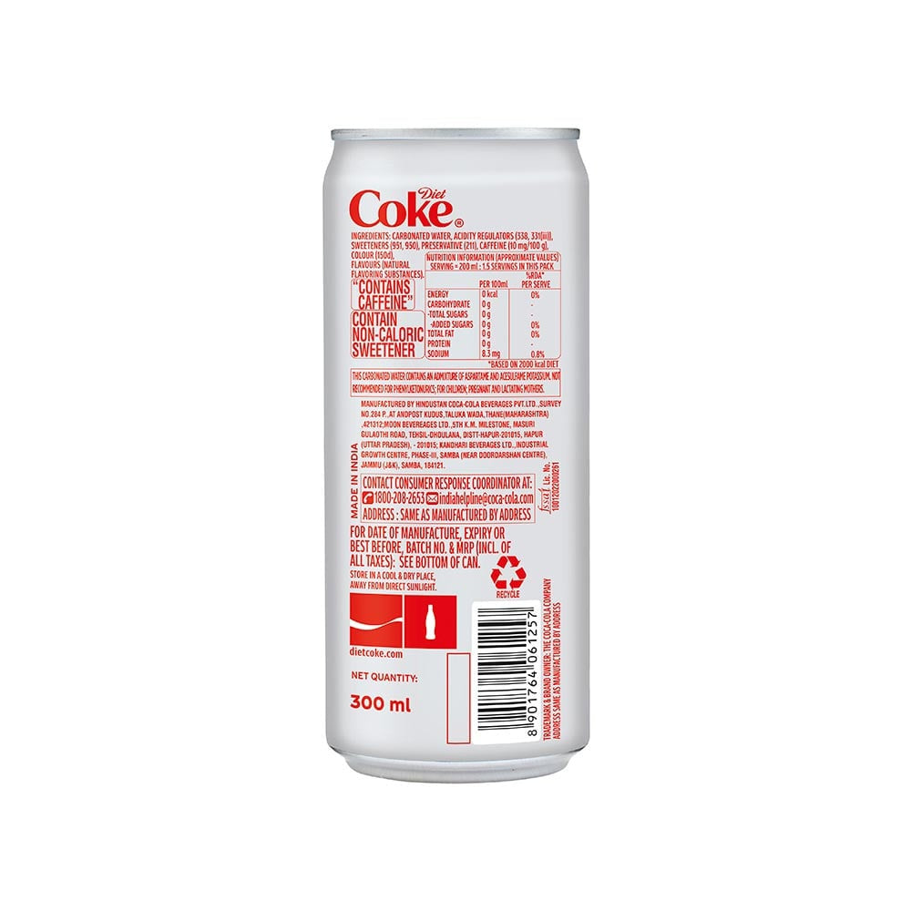 Coca-Cola Diet Coke Diets & Lights - Pack of 6 : 6 x 300 ml