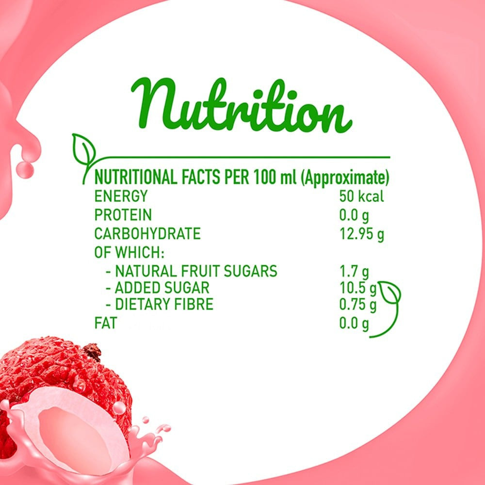 B Natural Litchi Juice : 1 ltr