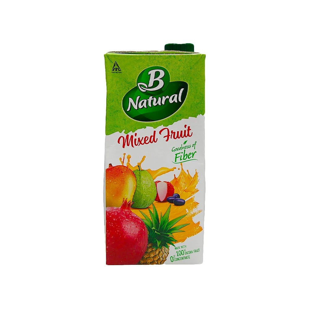 B Natural Mixed Fruit Juice : 1 ltr