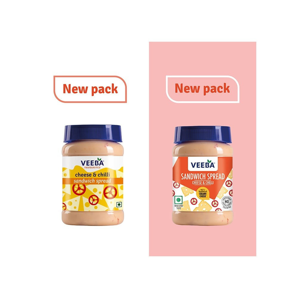 Veeba Cheese & Chilli Sandwich Spread : 250 g