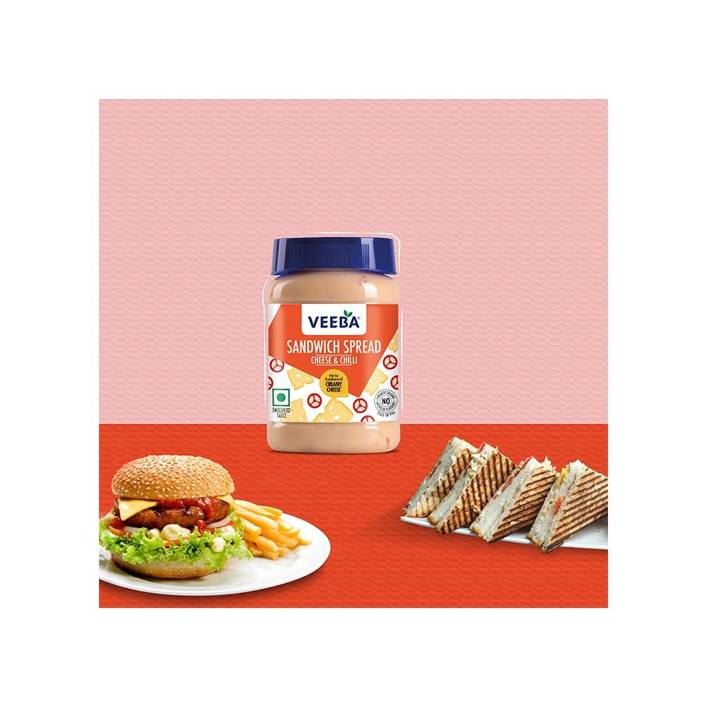 Veeba Cheese & Chilli Sandwich Spread : 250 g