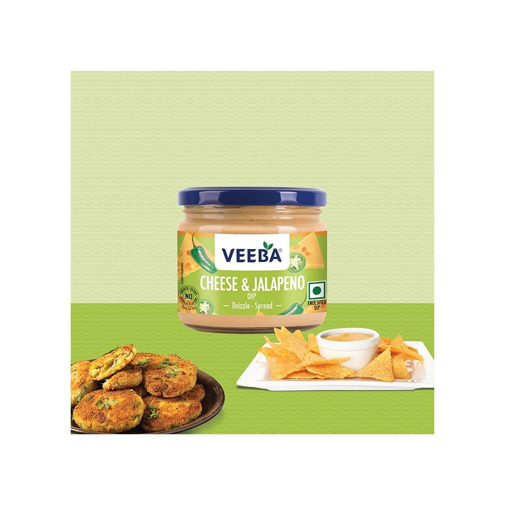 Veeba Cheese & Jalapeno Dip : 300 g