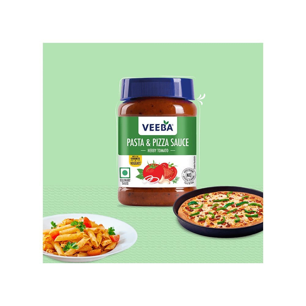 Veeba Pizza & Pasta Sauce - Herby Tomato : 280 g