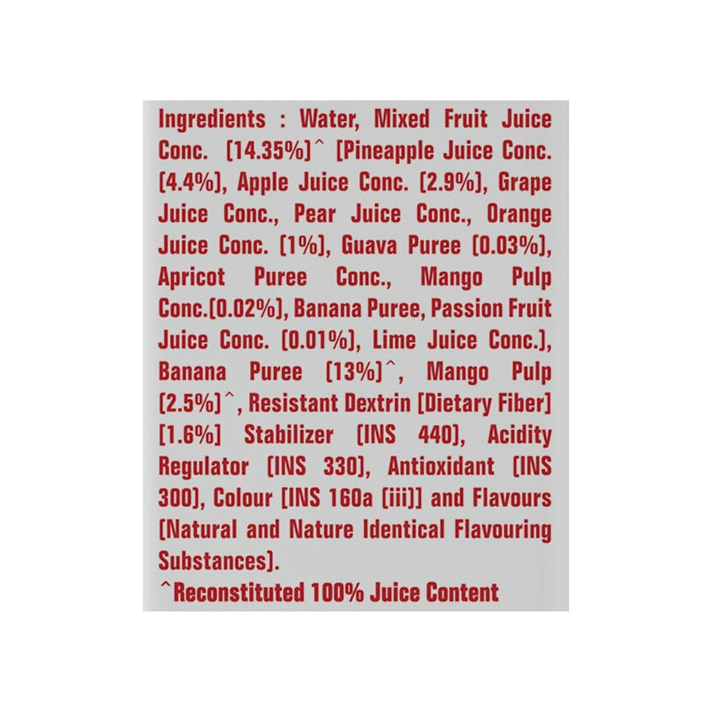 Real Activ Fibre+ Multi Fruit Juice : 1 ltr