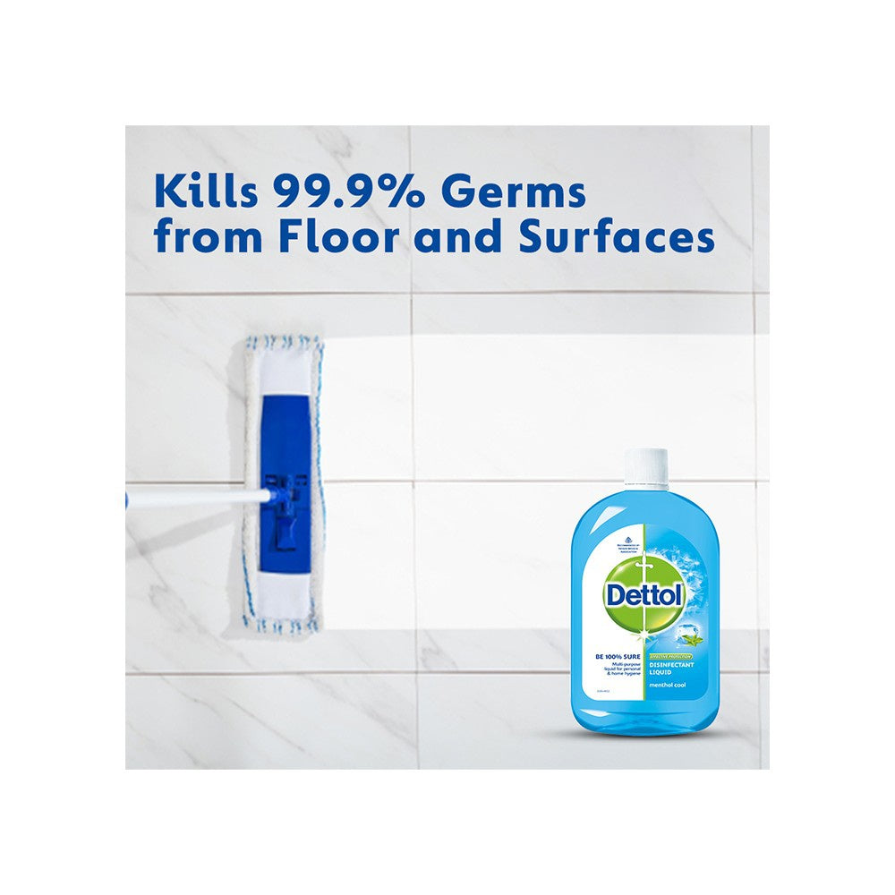 Dettol Liquid Disinfectant (Menthol Cool) : 550 ml