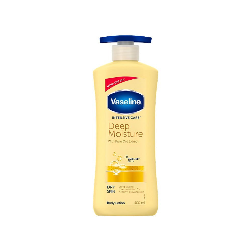 Vaseline Intensive Care Deep Body Lotion (Long Lasting Moisturization For Healthy, Glowing Skin) : 400 ml