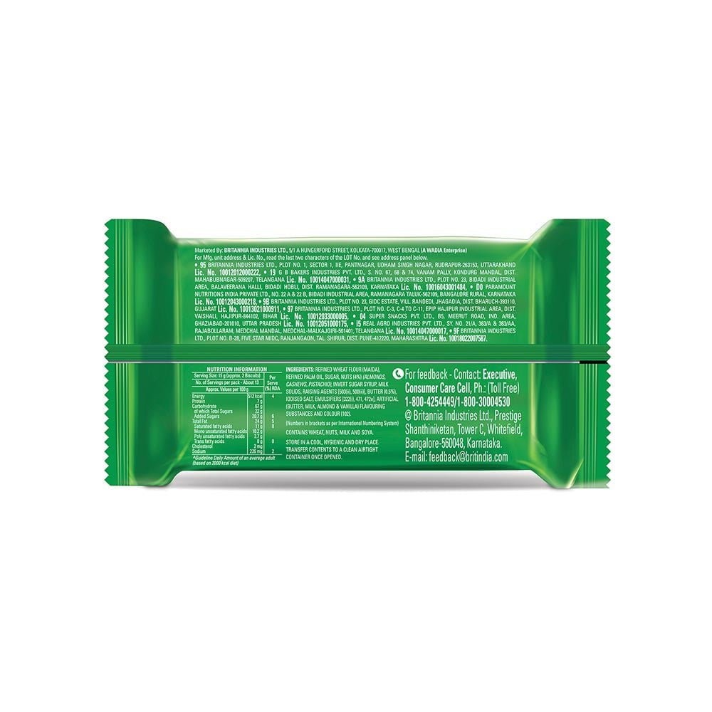 Britannia Good Day Pista Badam Biscuit - Pack of 2 : 2 x 200 g
