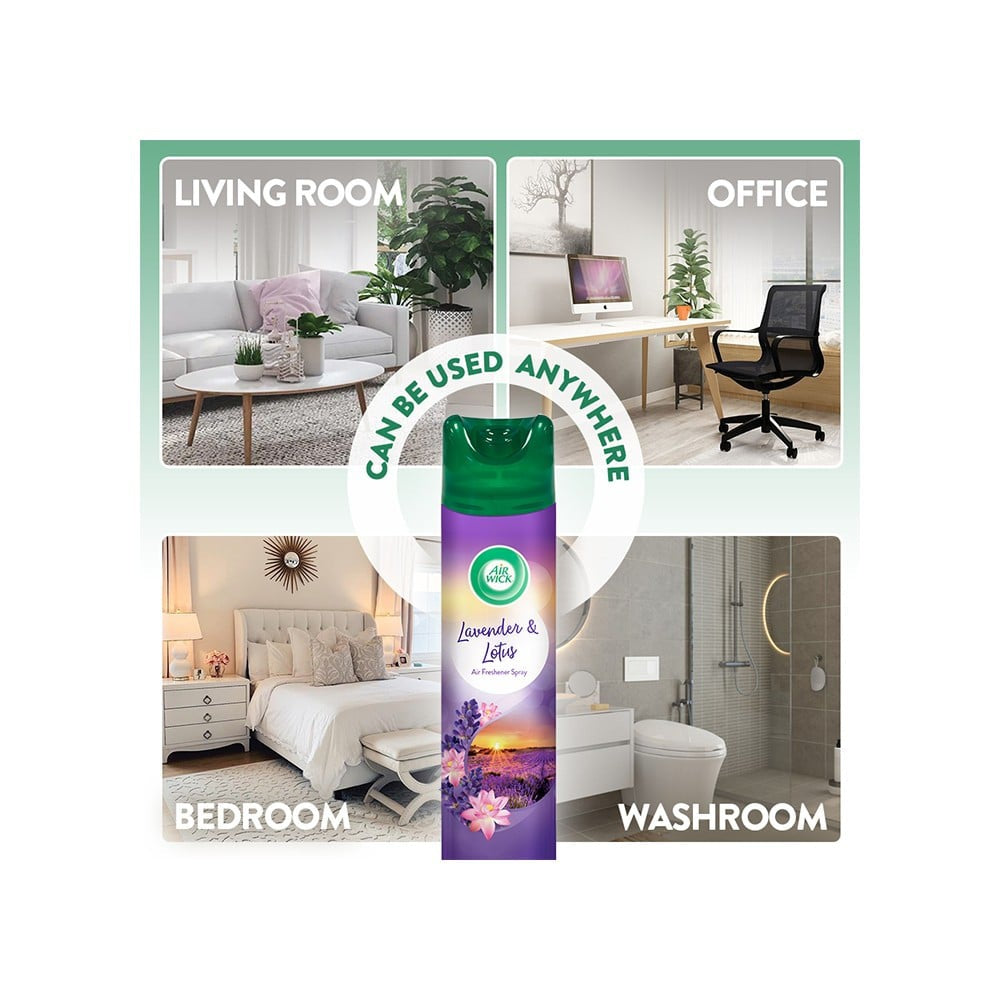 Airwick Air Freshener (Lavender & Lotus) : 245 ml