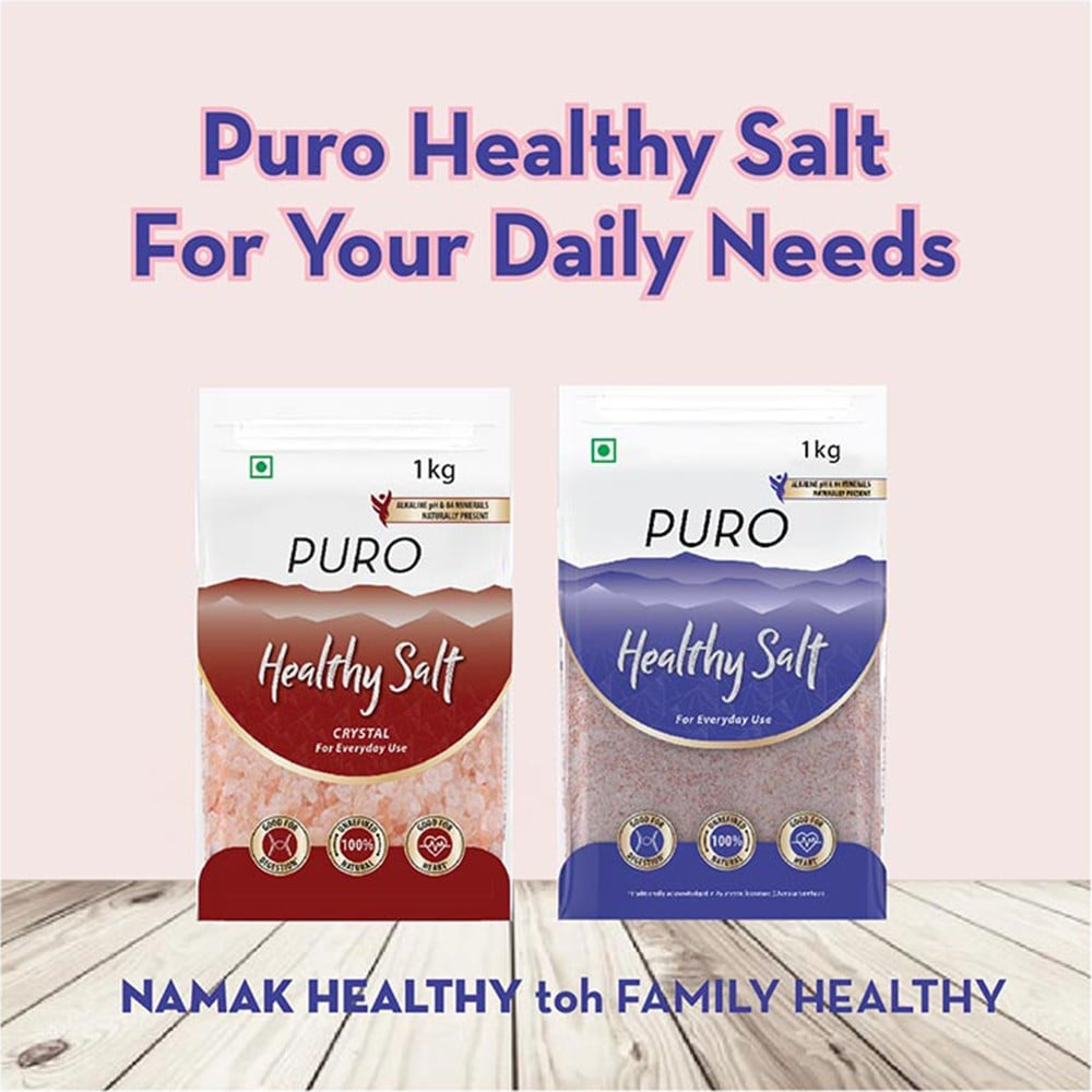 Puro Healthy Rock Salt (Sendha Namak) : 1 kg