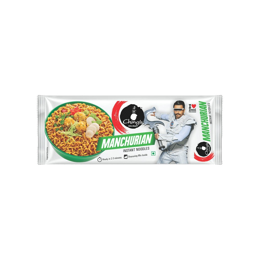Ching's Secret Manchurian Flavoured Instant Noodles - Pack of 2 : 2 x 240 g