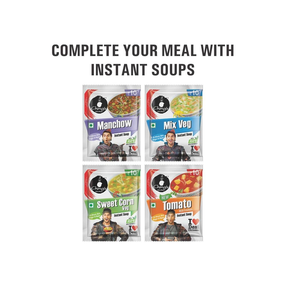 Ching's Secret Manchurian Flavoured Instant Noodles - Pack of 2 : 2 x 240 g