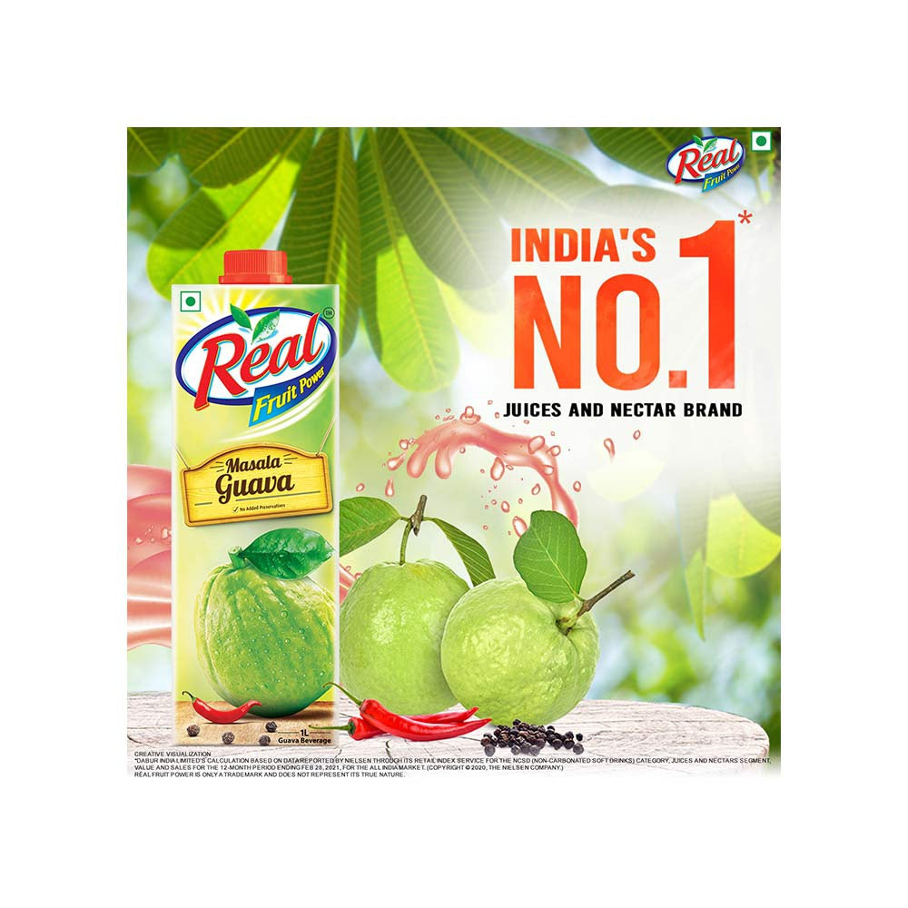 Real Masala Guava Juice : 1 ltr