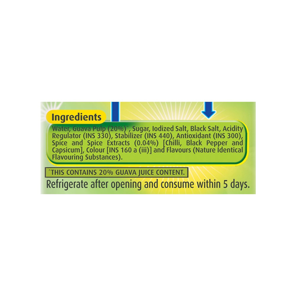 Real Masala Guava Juice : 1 ltr