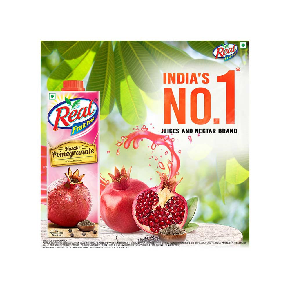 Real Masala Pomegranate Juice : 1 ltr