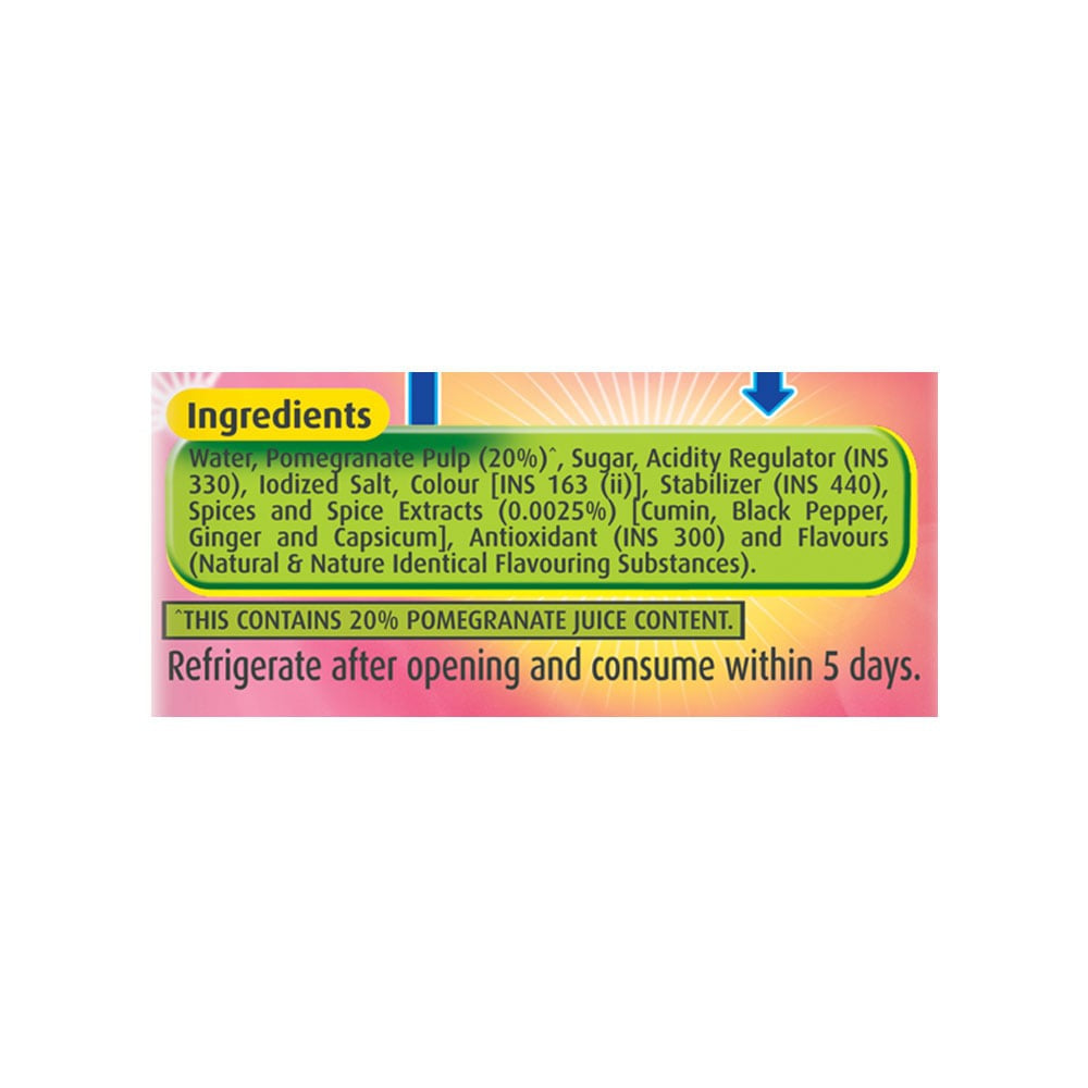 Real Masala Pomegranate Juice : 1 ltr