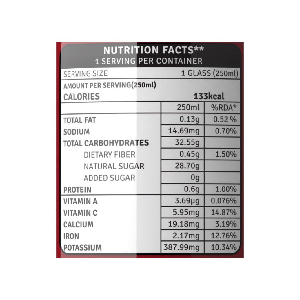 Raw Pressery Pomegranate Juice (250 ml) - Pack of 2 : 2 x 250 ml