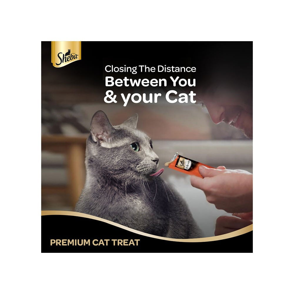 Sheba Melty Creamy Cat Treat (Maguro Selection Tuna & Seafood Flavors) : 48 g
