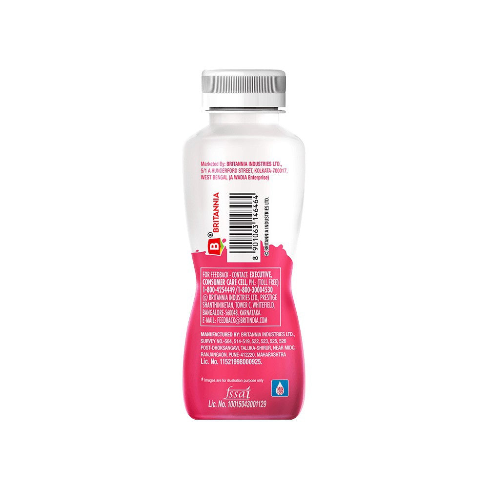 Britannia Winkin Cow Strawberry Thick Milkshake : 180 ml