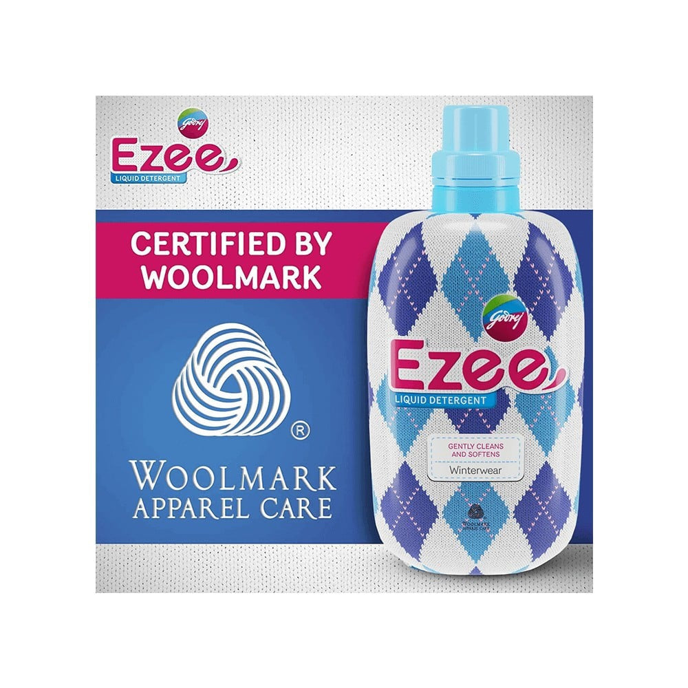 Godrej Ezee Woollen Liquid Detergent For Winterwear : 1 kg