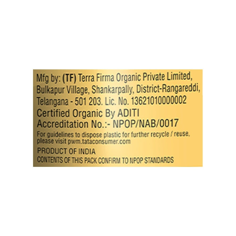 Tata Sampann Organic Arhar Dal Unpolished : 500 g