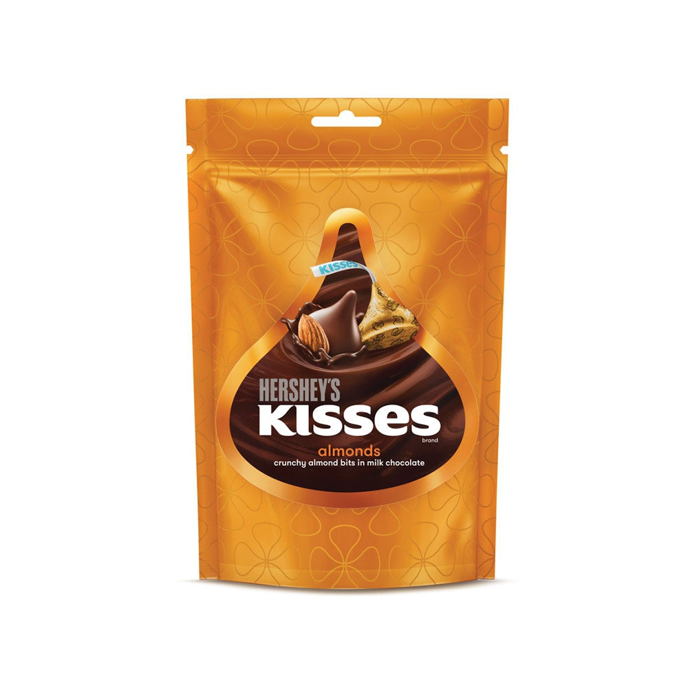Hershey's Kisses Almonds Shaped Chocolate Pack - Pack of 2 : 2 x 33.6 g