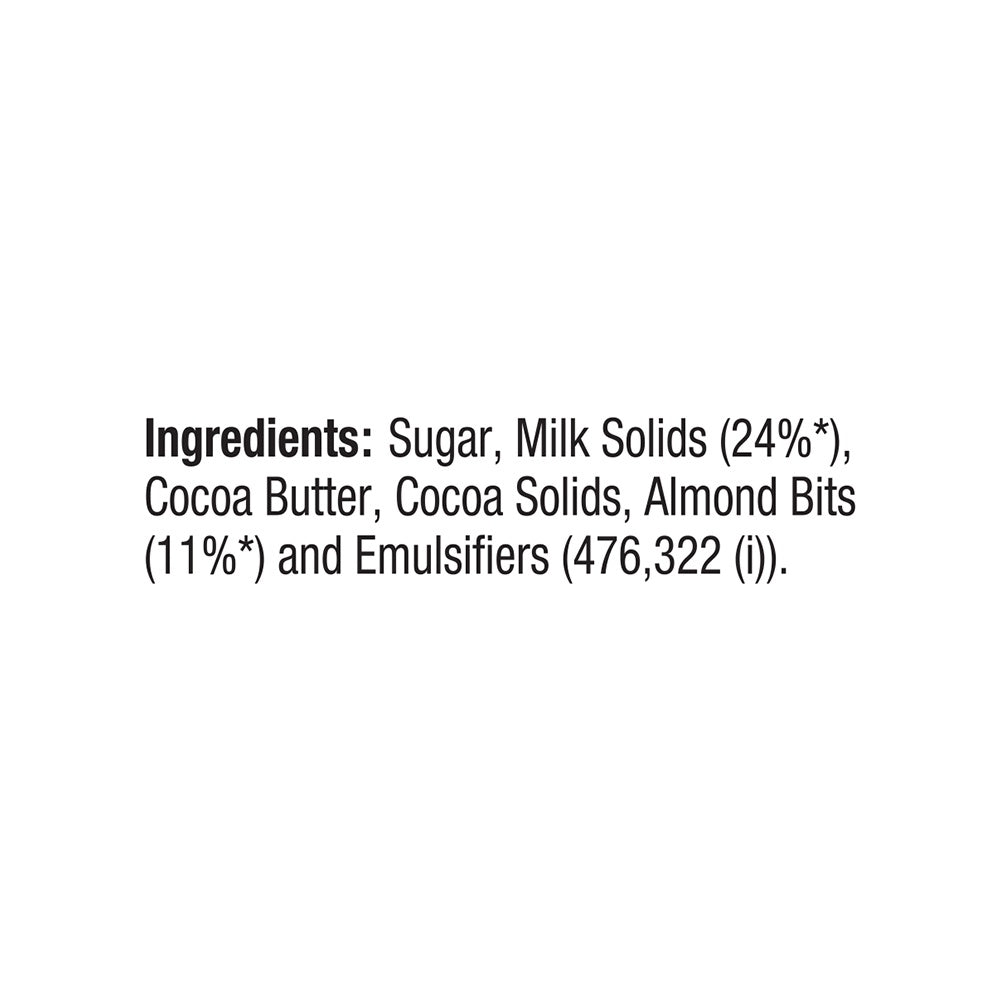 Hershey's Kisses Almonds Shaped Chocolate Pack - Pack of 2 : 2 x 33.6 g