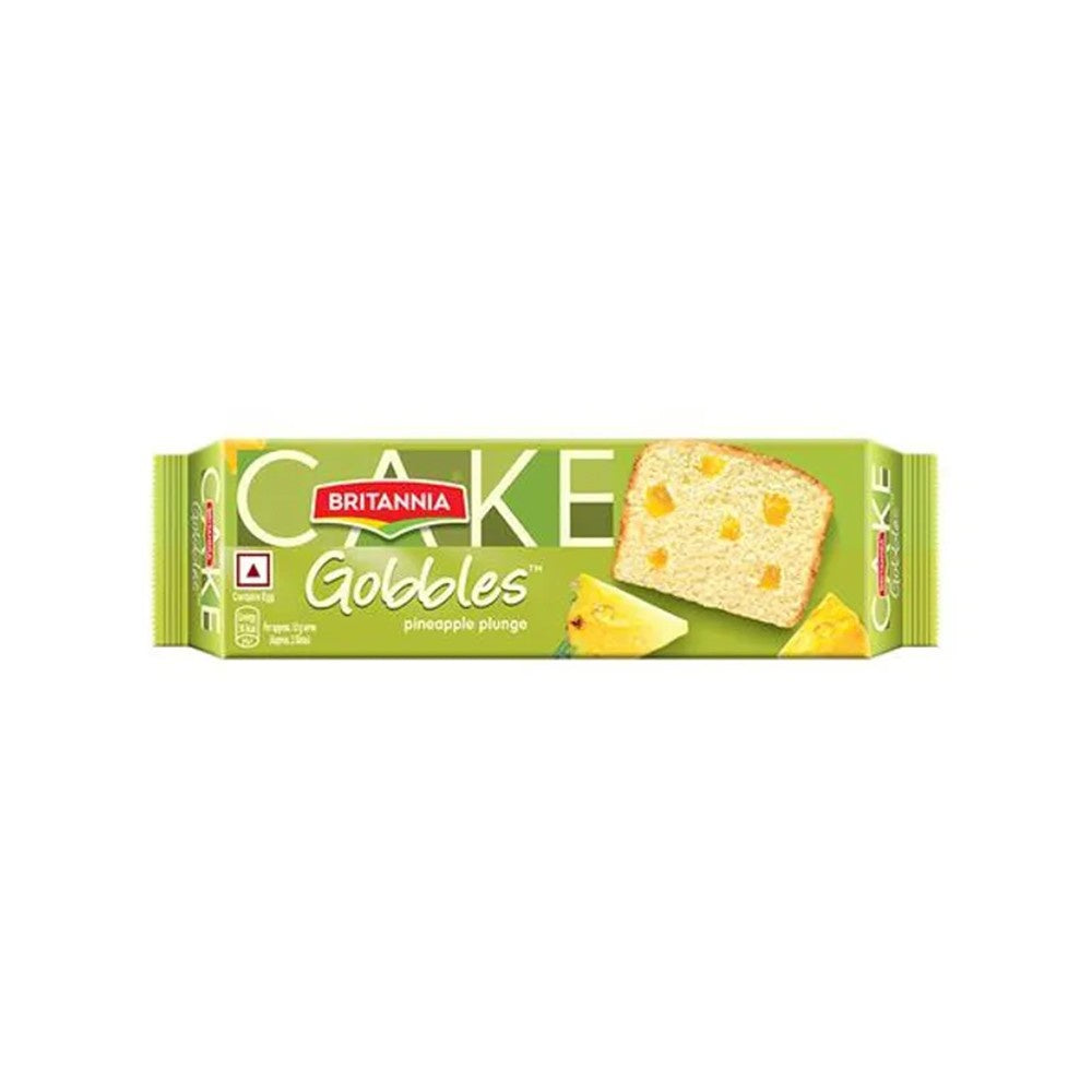 Britannia Pineapple Plunge Slice Cake - Pack of 2 : 2 x 50 g