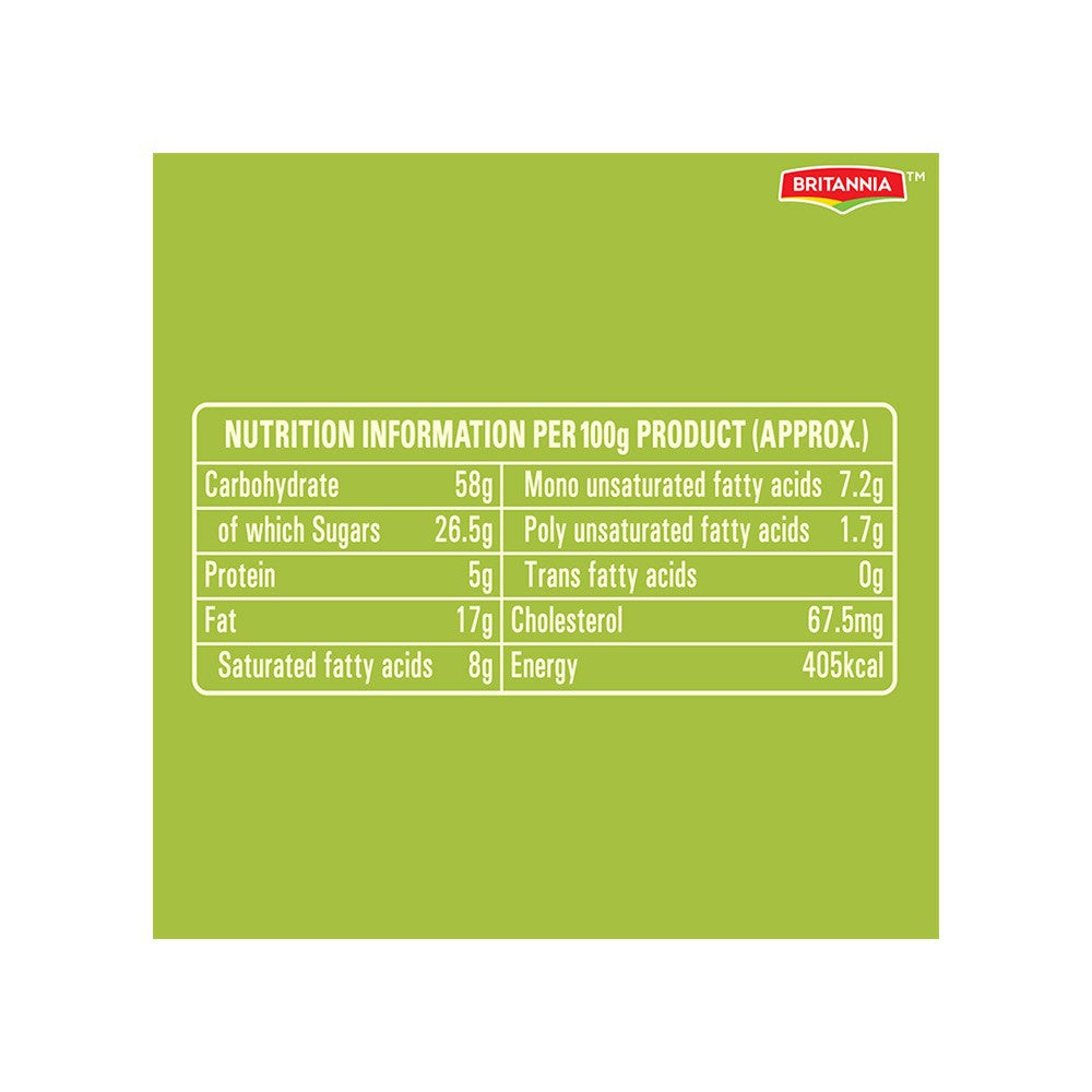 Britannia Pineapple Plunge Slice Cake - Pack of 2 : 2 x 50 g