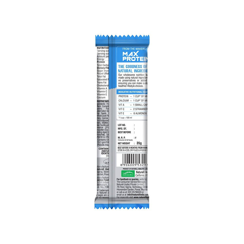 RiteBite Fruits & Seeds Nutrition Bar - Pack of 2 : 2 x 35 g