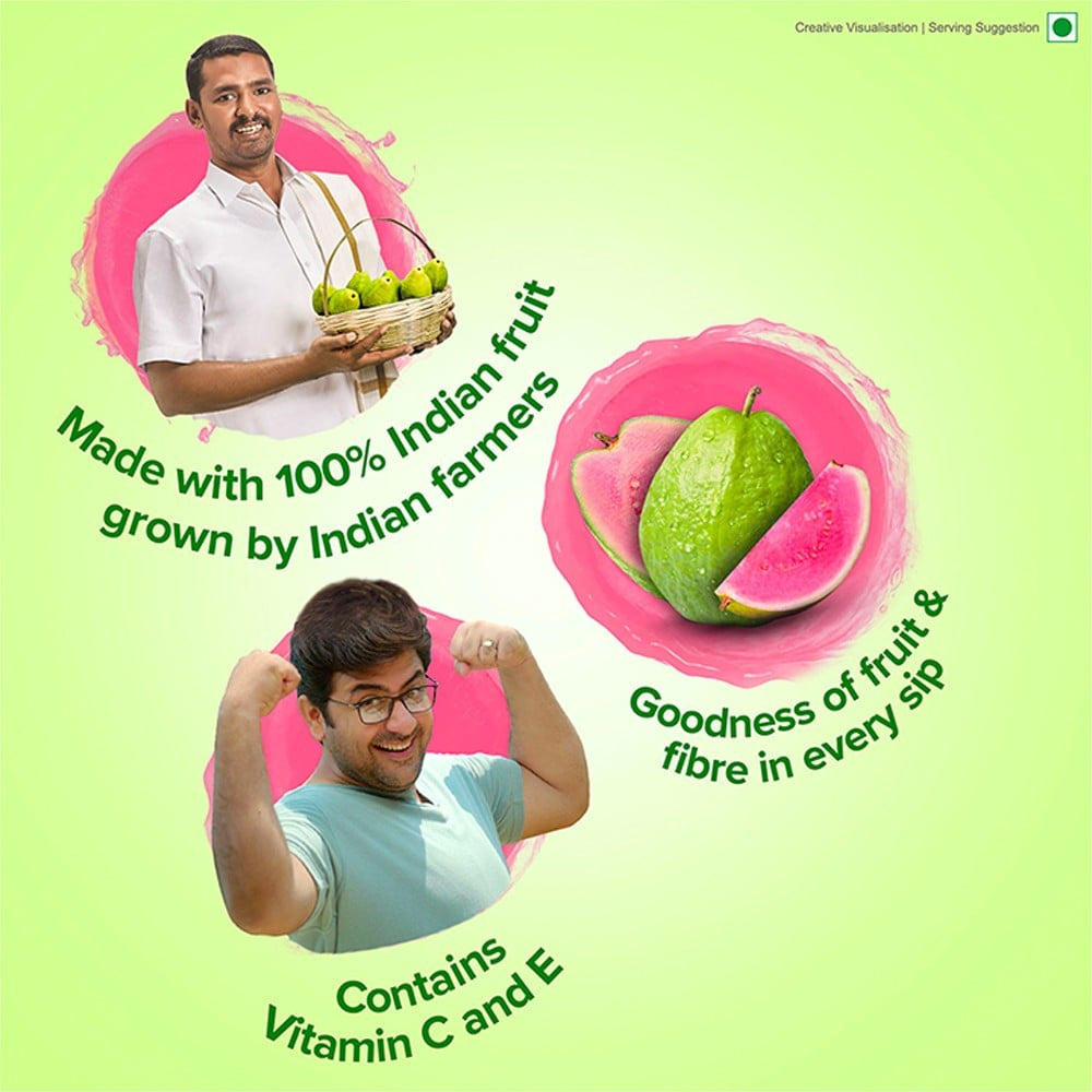 B Natural Guava Juice - Pack of 2 : 2 x 1 ltr