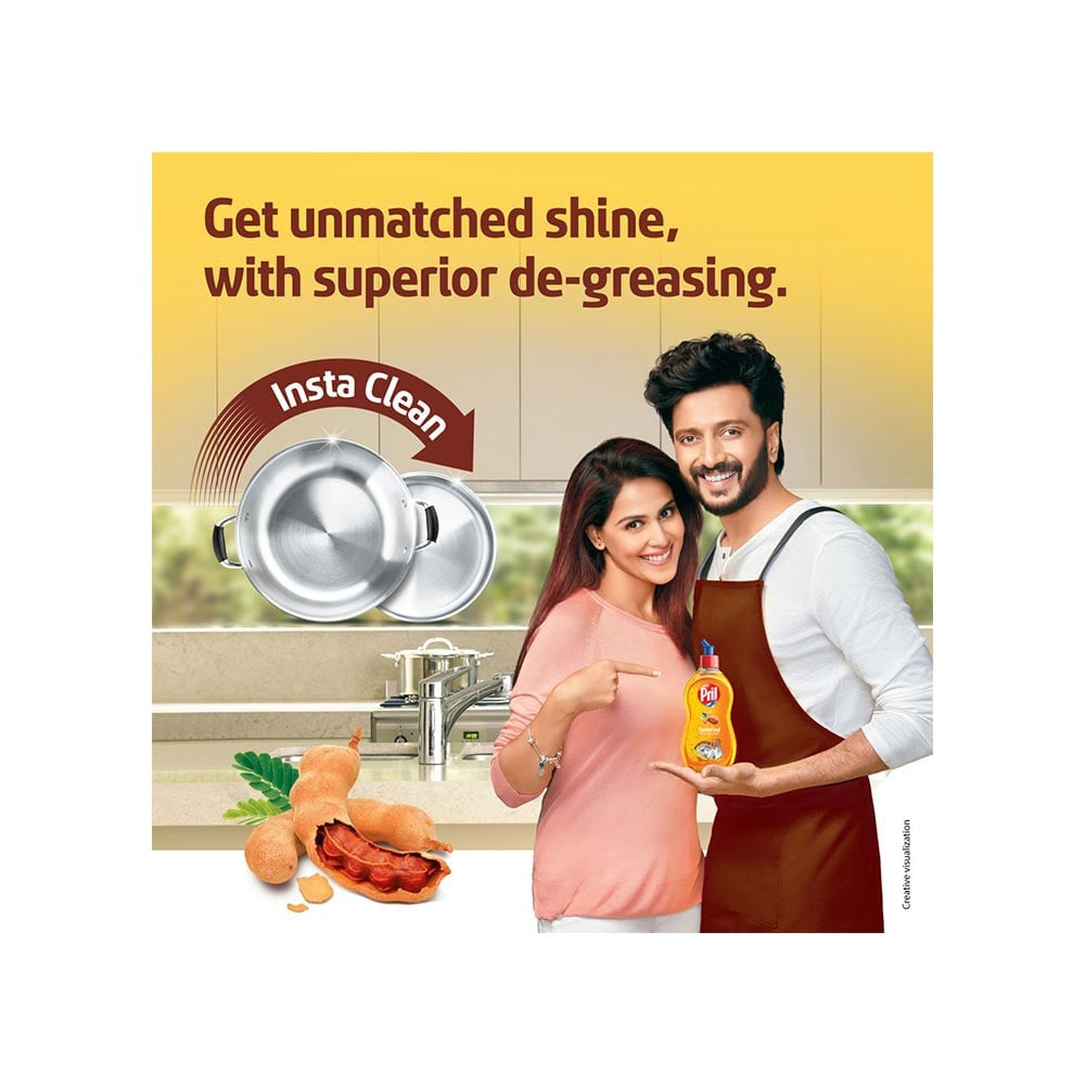 Pril Tamarind Shine Specialist Dishwash Gel : 750 ml