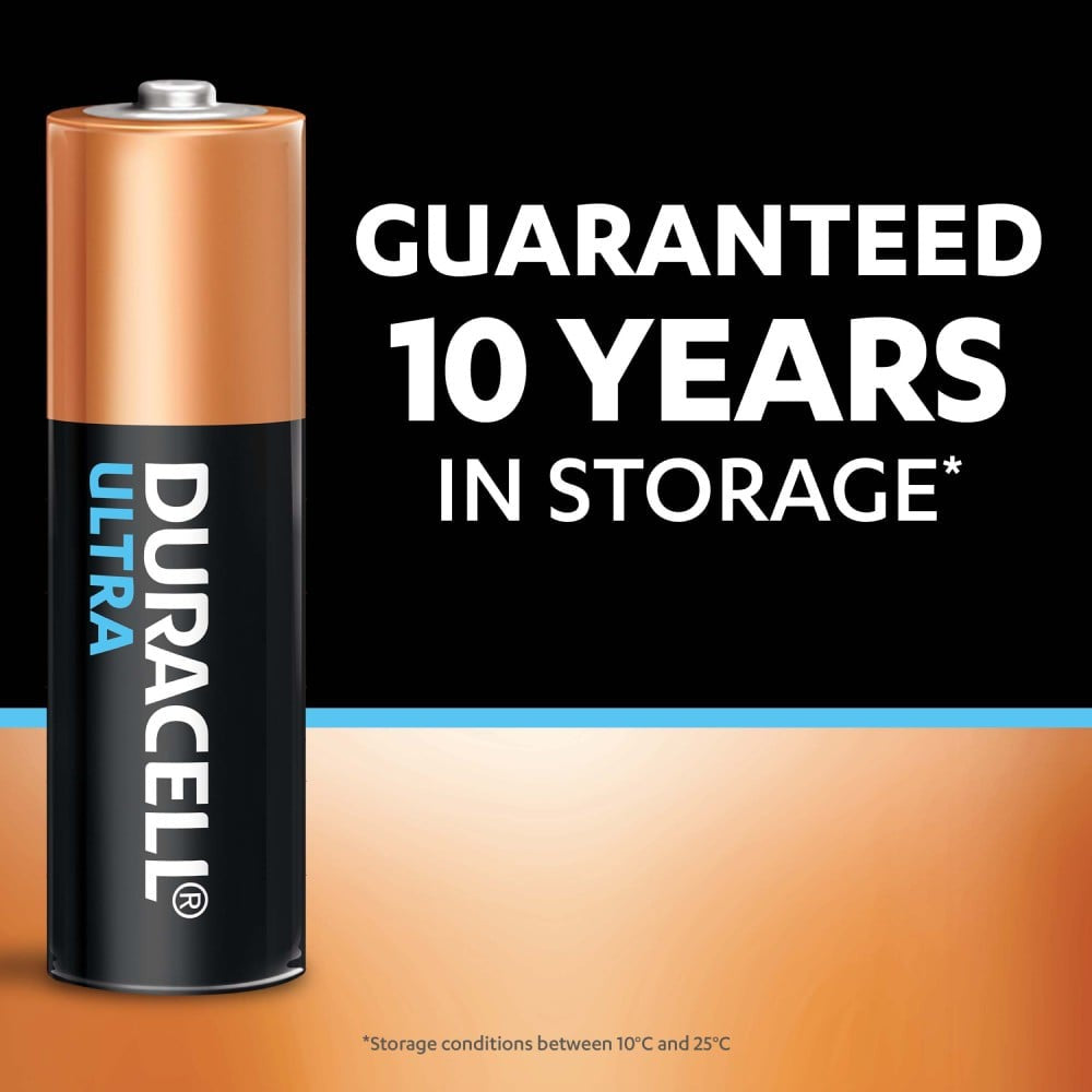 Duracell Ultra AA Alkaline Battery : 1 pack (4 pieces)