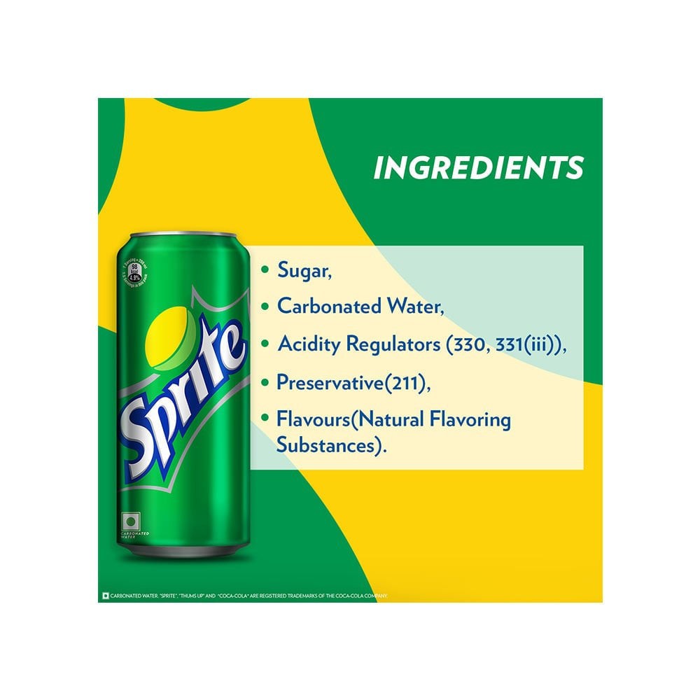 Sprite Lime Flavoured Soft Drink - Pack of 6 : 6 x 300 ml