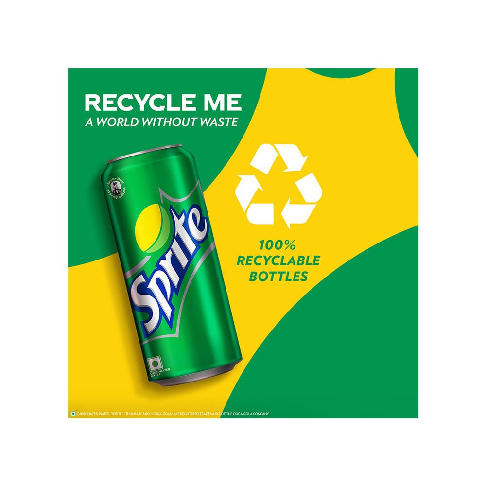 Sprite Lime Flavoured Soft Drink - Pack of 6 : 6 x 300 ml