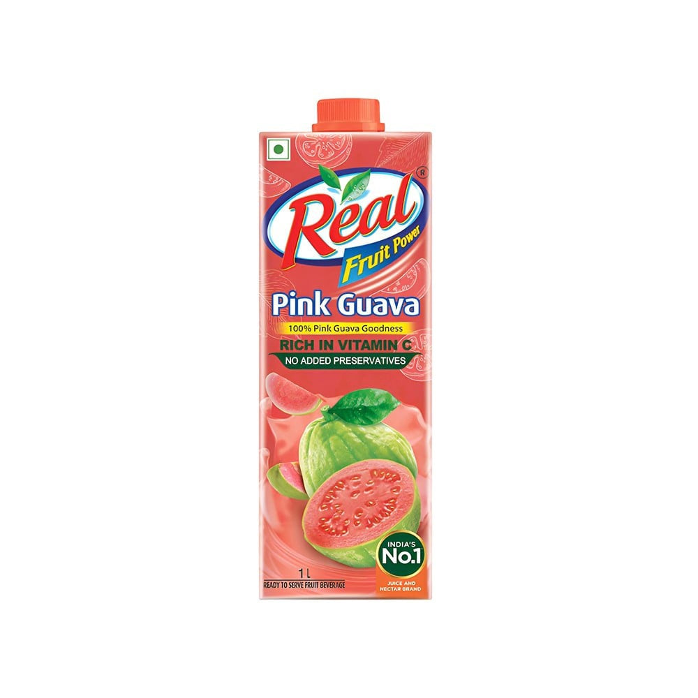 Real Fruit Power Pink Guava Juice : 1 ltr