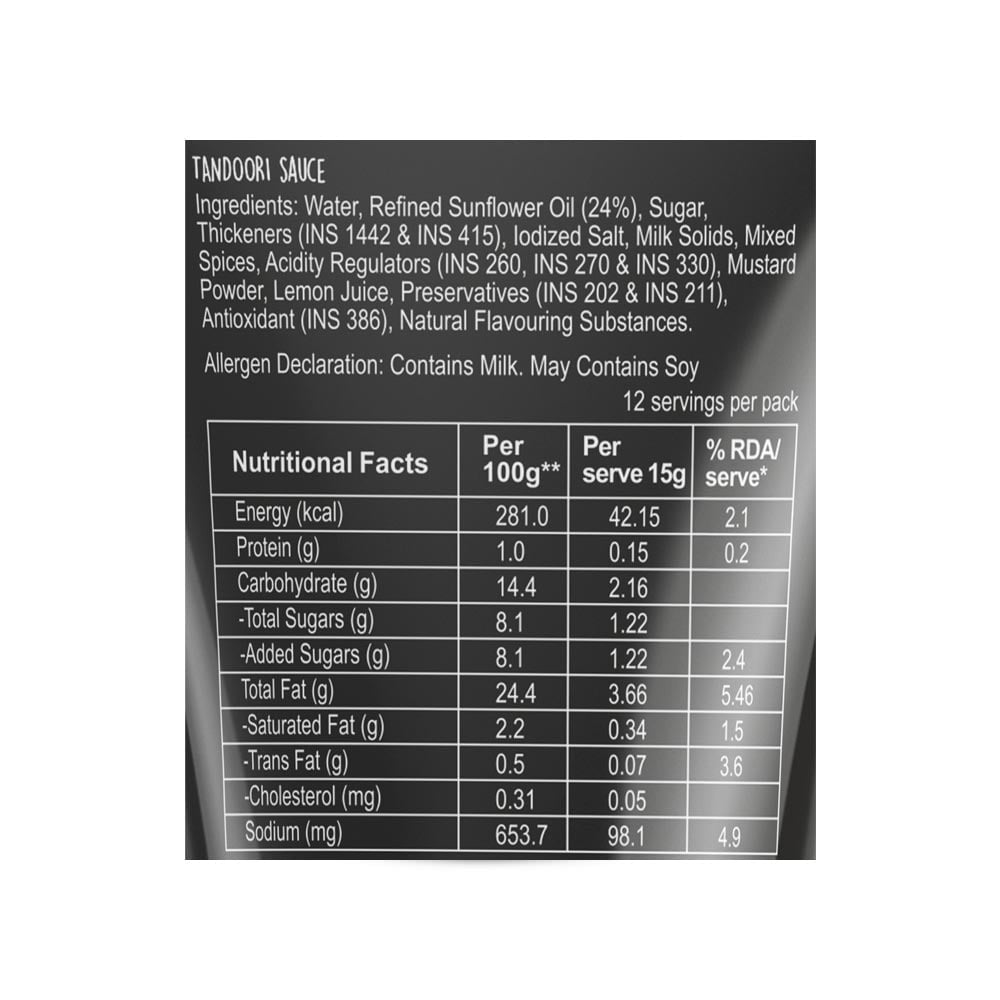 Wingreens Farms Tandoori Sauce : 120 g
