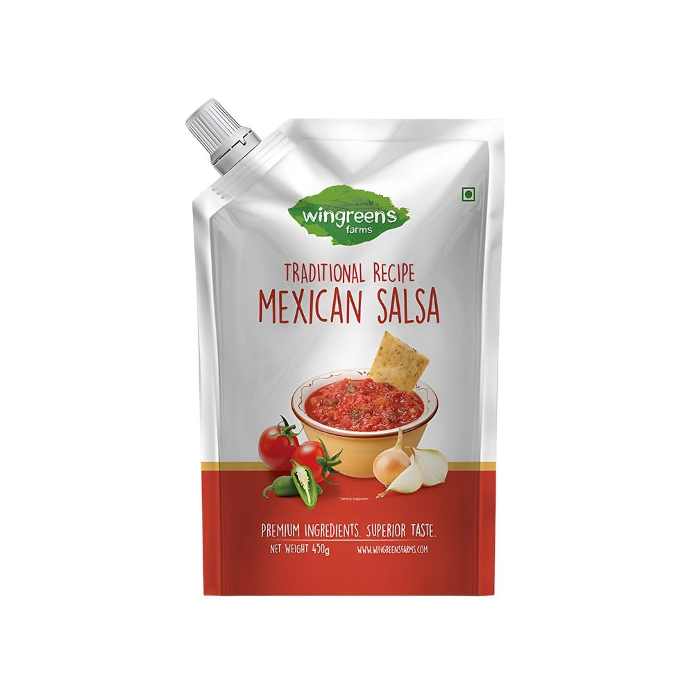 Wingreens Farms Traditional Recipe Mexican Salsa Sauce : 450 g