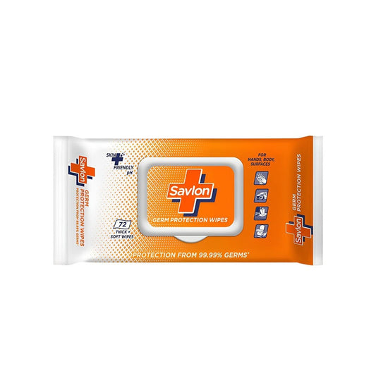 Savlon Germ Protection Multipurpose Disinfectant Wipes : 72 pcs
