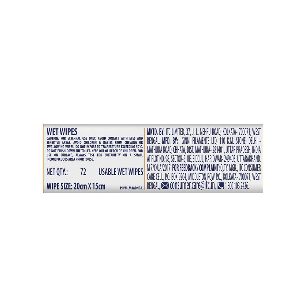 Savlon Germ Protection Multipurpose Disinfectant Wipes : 72 pcs