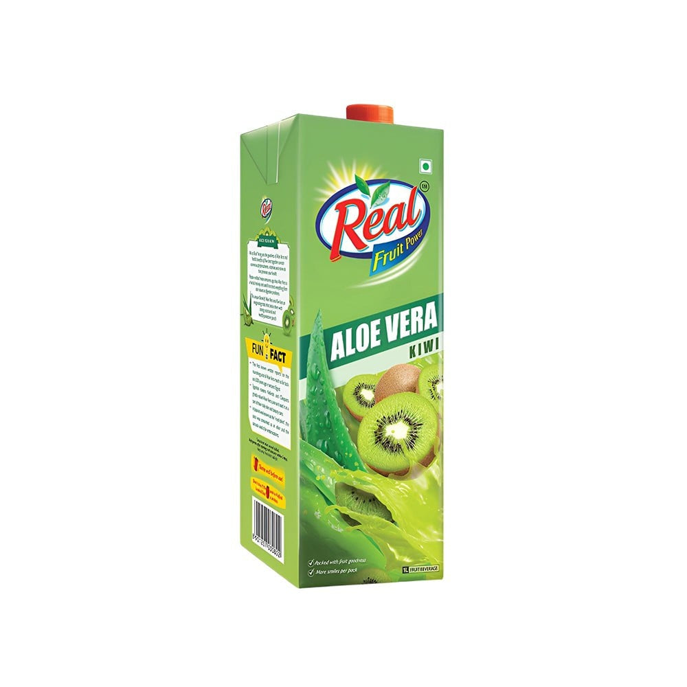 Real Aloe Vera Kiwi Juice : 1 ltr