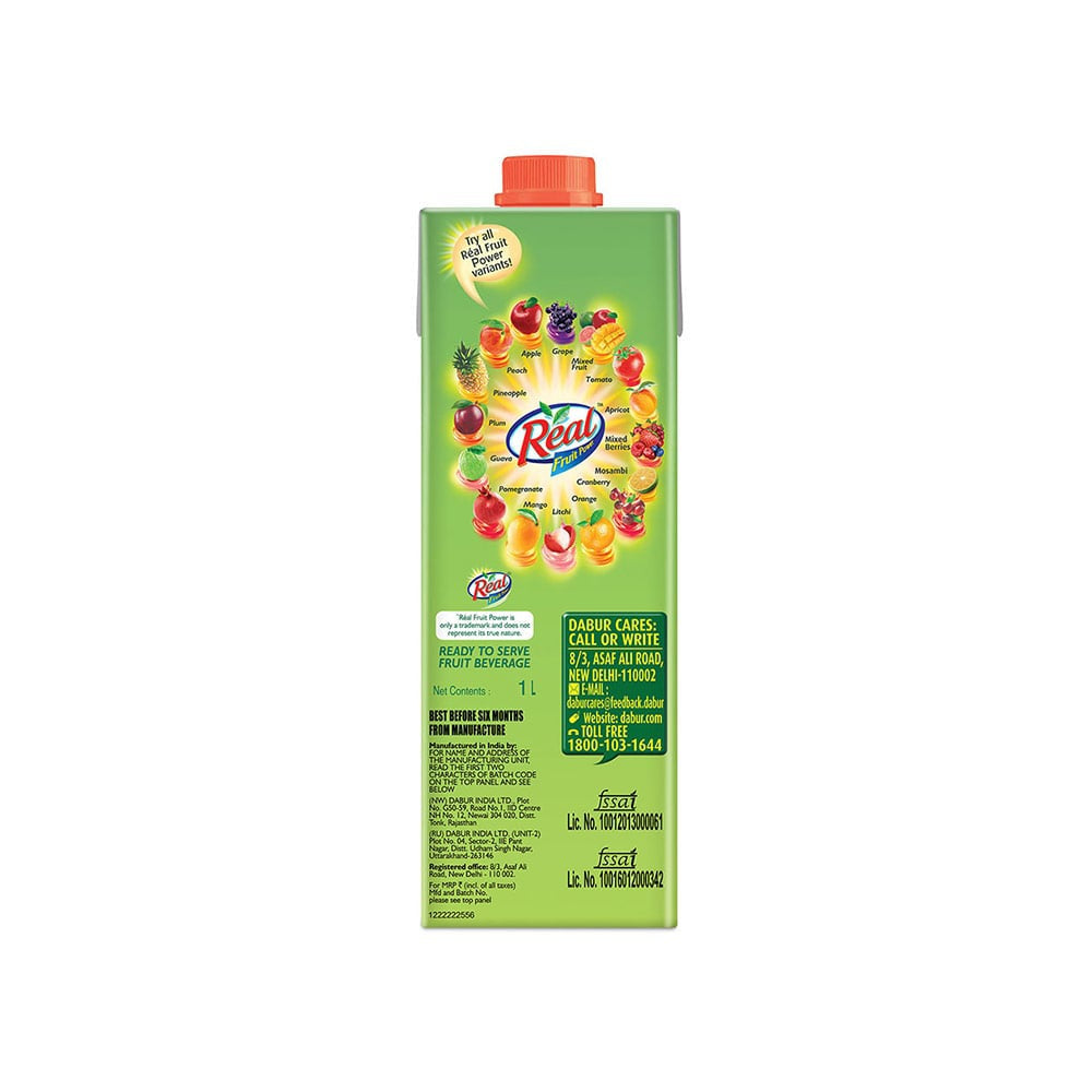 Real Aloe Vera Kiwi Juice : 1 ltr