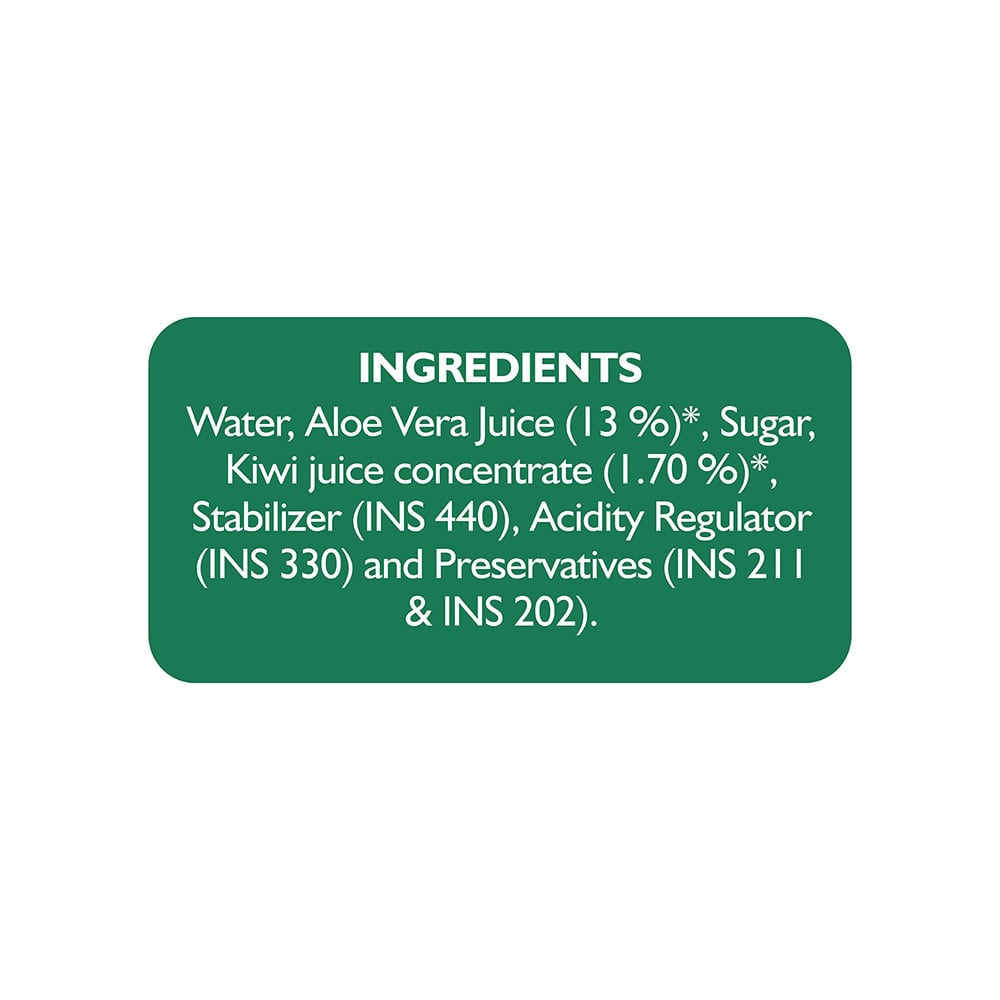 Real Aloe Vera Kiwi Juice : 1 ltr
