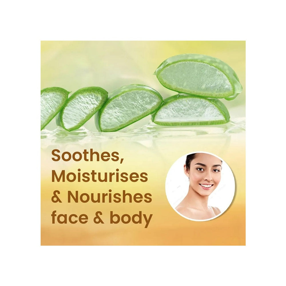 Boroplus Aloe Vera Gel Haldi, Chandan, Kesar : 150 ml