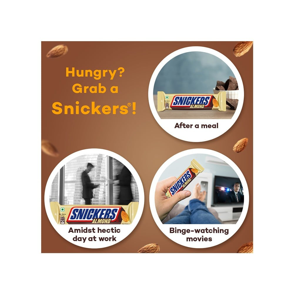 Snickers Almond Filled Bar : 45 g